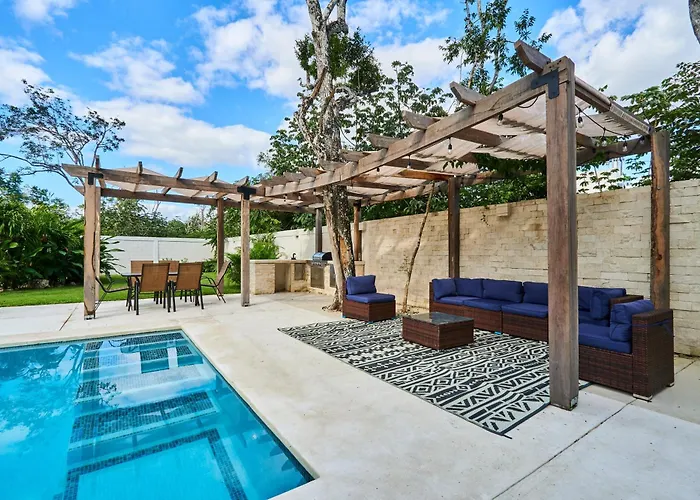 Villa Tortuga Lux 4 Bdr Big Garden*pool *cenote